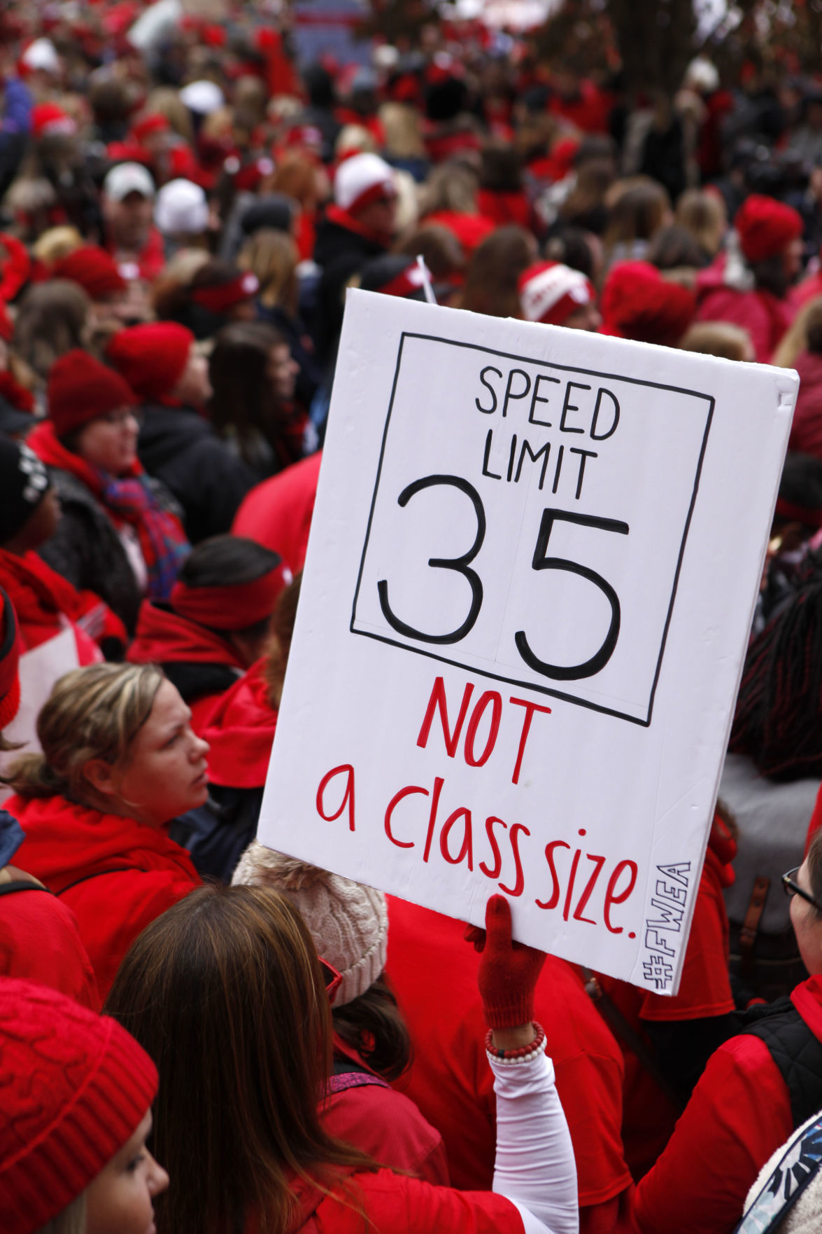 Gallery: Red for Ed Action Day